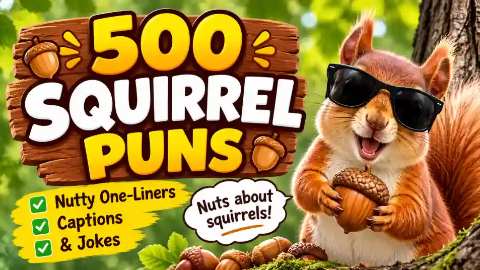 Squirrel Puns