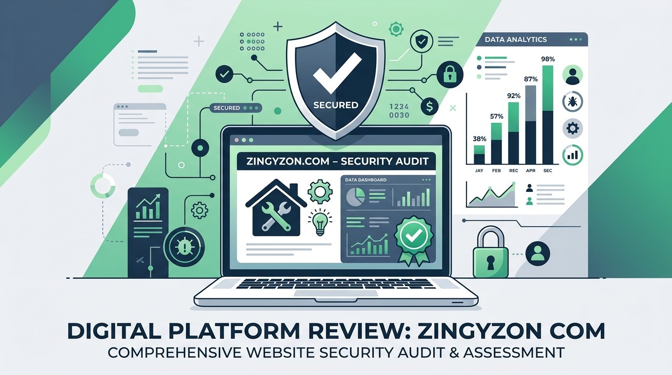 Zingyzon Com Platform Review and Website Security Audit Banner